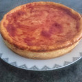 El cooksnap de Claudia cuando hizo Tarta de queso y leche condensada.