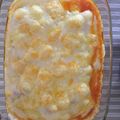 El cooksnap de anmulero cuando hizo Huevos rellenos con bechamel.