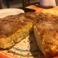 El cooksnap de Manuel Silva cuando hizo Torta de manzana 🍎.
