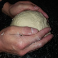 El cooksnap de Marissa Sosa cuando hizo Masa de empanada argentina.