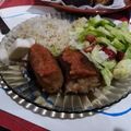 El cooksnap de Dany V J cuando hizo Croquetas de atún y ensalada de fresa con pepino.