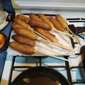 El cooksnap de German Ruiz G cuando hizo Banderillas de salchicha.