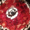 El cooksnap de Vane cuando hizo Tarta de frutilla!!.