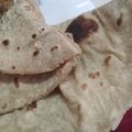 Sadaf Abdul Karim's cooksnap of when they made Roti/Chapati.