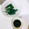 Joan Chung 的 夏日爽口涼拌料理part7 ~ 芥末秋葵 cooksnap