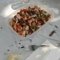 El cooksnap de josi E. cuando hizo Salpicón de marisco.