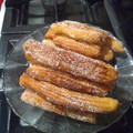 El cooksnap de Gaby cuando hizo Churros fáciles rústicos (Sin churrera ni manga).