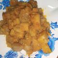 ummu haneefa's Kitchen 's cooksnap of when they made Yam and Unripe Plantain Pottage.