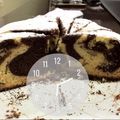El cooksnap de Flor Bressan cuando hizo Bizcochuelo marmolado.