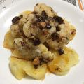 El cooksnap de Mara cuando hizo Coliflor a la Gallega.