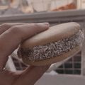 El cooksnap de delfinoriega cuando hizo Alfajores de maicena... Masa vegana.