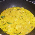 Becky's cooksnap of when they made Paneer, Aubergine & Cashew Curry.
