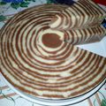 Cooksnap dari Tahtimah Mashur untuk resep Puding Roti Zebra♡