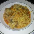 El cooksnap de Gisela Giralt cuando hizo Arroz con pollo.