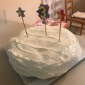 El cooksnap de Nallely Moffett cuando hizo Pastel de tres leches.