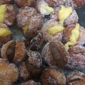 El cooksnap de Pamela Sanchez cuando hizo Berlinesas o Bolitas de fraile.