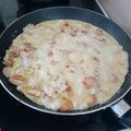 Cooksnap από γεωργιος φραγκουλης στη συνταγή Βίδες τρικολόρε με κοτόπουλο αλα κρεμ
