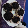 Cooksnap dari Alfin Mustafida untuk resep Bolu Kukus Cokelat Mekar Tanpa Telur - Gluten free