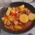 El cooksnap de agels cuando hizo Marmitako de atún.