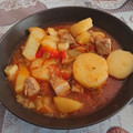 El cooksnap de agels cuando hizo Marmitako de atún.