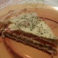 El cooksnap de Maria Avero cuando hizo Tarta de berenjenas y tomate 🍅.