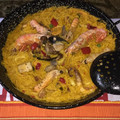El cooksnap de Alex cuando hizo Fideuá de marisco (al estilo de Barcelona).