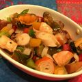 El cooksnap de Josemi CilantroYHierbabuena cuando hizo Salpicón de marisco súper colorido!☀️🌈.