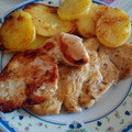 El cooksnap de Nicoleta Denisa Popescu cuando hizo Pechuga de pavo en salsa de mostaza.