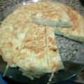 El cooksnap de Daiana Araceli cuando hizo Tortilla de fideos reciclados.