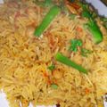 Nosheen Nadeem's cooksnap of when they made Chana pulao biryani.
