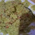 El cooksnap de Shirley Gomez cuando hizo Guacamole (salsa de palta).