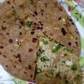 Anita Uttam Patel's cooksnap of when they made Stuff Gobhi paratha.