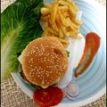 Payal Sachanandani का कुकस्नैप जब उन्होंने आलू टिक्की बर्गर (aloo tikki burger recipe in Hindi) बनाया था।