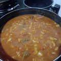 El cooksnap de Michel Moscardi Silva cuando hizo Guiso de fideo tirabuzón.