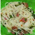 Cooksnap dari Kharisma Nurmia untuk resep Spaghetti Sambal Matah Bakso +++