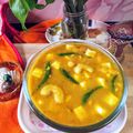 Kakali Chakraborty's cooksnap of when they made নারিকেল বাটা দিয়ে নিরামিষ ছোলার ডাল (narikel bata diye niramish cholar dal recipe in Bengali).