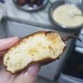 El cooksnap de Constanza Cocciardi cuando hizo Buñuelos con membrillo.