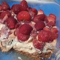 El cooksnap de Bluwur cuando hizo POSTRE DE 🍫CHOCOLATE🍫, DULCE DE LECHE🍯 Y 🍓🍓FRUTILLAS🍓🍓.