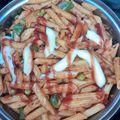Aqsa mukhtiar's cooksnap of when they made Peri Peri Vegetable Pasta.