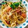 รูป Cooksnap ของ Suphawinee Petyog เมื่อเขาทำ สปาเก็ตตี้ผัดพริกเผาปลาหมึก