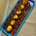 Bulbul Chattopadhyay's cooksnap of when they made এগ কষা (Egg kosha recipe in Bengali).