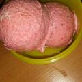 El cooksnap de ARALI cuando hizo Mousse de Frutilla.