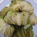 Cooksnap dari rini utami untuk resep Sawi Putih Gulung Isi Ayam Udang Tahu