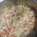 El cooksnap de Toñi cuando hizo Fideos de arroz con verduras.