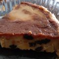 El cooksnap de Natalia Gomez Costa cuando hizo Budín de pan con pasas.