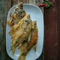 Cooksnap Nur Nadiah semasa beliau membuat Ikan Goreng Kunyit.