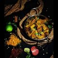 sandhya Dutta 's cooksnap of when they made ধোঁকার ডালনা (কুমড়ো দিয়ে) (dhokar dalna recipe in Bengali).