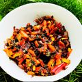Varsha Ingole Bele's cooksnap of when they made लाल माठाची/पोकळ्याची भाजी (pokdyachi bhaji recipe in marathi).