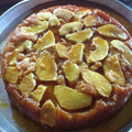 El cooksnap de Jacqui cuando hizo Tarta de manzana invertida !!!.