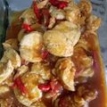 Cooksnap dari vindyvie untuk resep Udang Tofu Saus Padang ala Mamavio